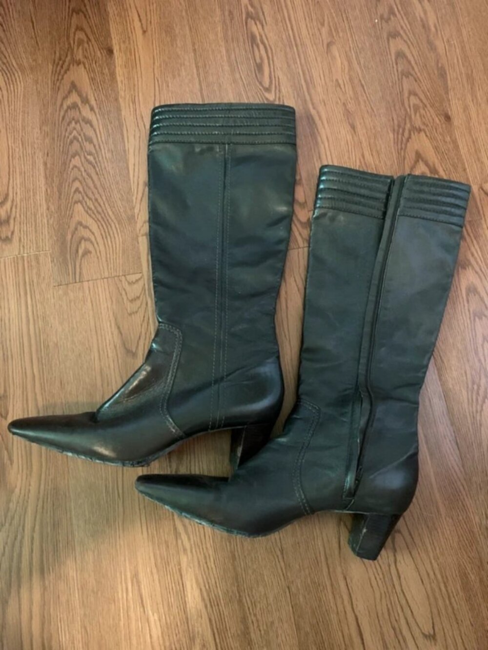 Vintage leather boots